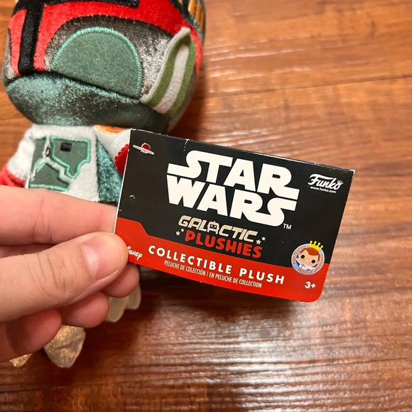 Star Wars Boba Fett galactic plushie BNWT - Picture 2 of 4